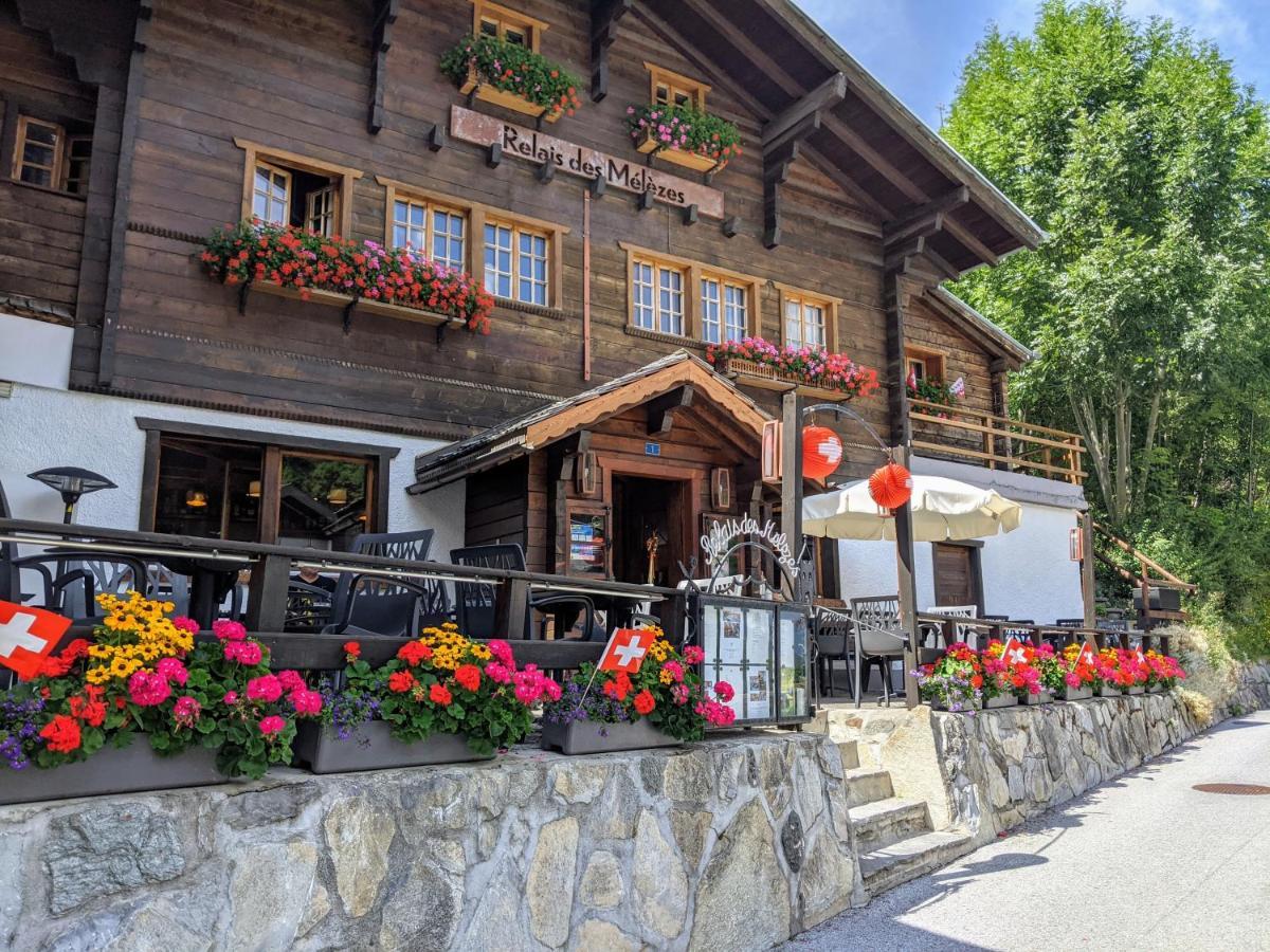 Relais Des Melezes Hotell Vissoie Exteriör bild